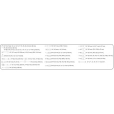 STHOR Trusa tubulare 1/2", 1/4", 82 pies..